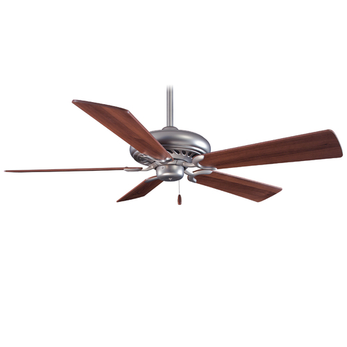 Minka Aire Supra 52-Inch Fan in Brushed Steel by Minka Aire F568-BS/DW