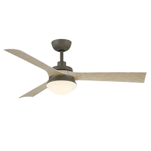 Fanimation Fans Barlow Antique Graphite LED Ceiling Fan with Light by Fanimation Fans FP6807AGP