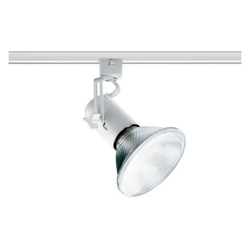 Juno Lighting Group Trac-Master Mini Swivel Universal PAR Trac Head White by Juno Lighting Group T691 WH