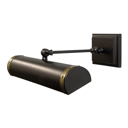 House of Troy Lighting Steamer Mahogany Bronze & Antique Brass LED Picture Light by House of Troy Lighting DSTLEDZ16-MBAB