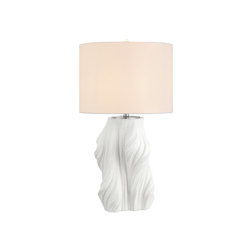 Currey and Company Lighting Watershed Table Lamp in White by Currey & Company Lighting 6000-1067
