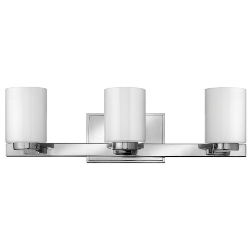 Hinkley Miley 3-Light Chrome LED Bathroom Light 3000K by Hinkley Lighting 5053CM-LED