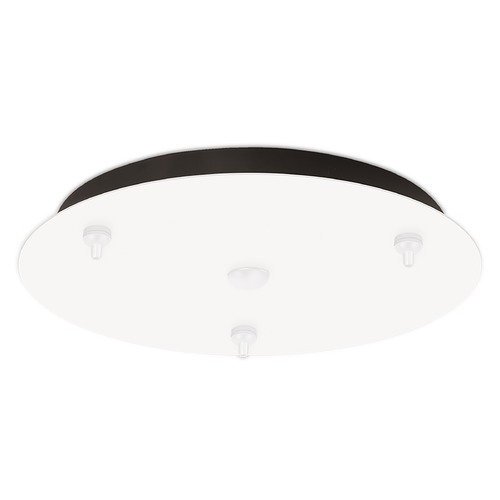 Kuzco Lighting Multi-Port Canopy White Ceiling Adaptor by Kuzco Lighting CNP03AC-WH