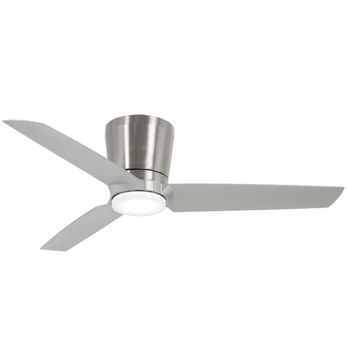 Minka Aire Pure 48-Inch LED Indoor Ceiling Fan in Brushed Nickel by Minka Aire F671L-BN/SL