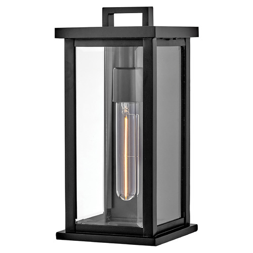 Hinkley Weymouth Black LED Outdoor Wall Light by Hinkley Lighting 20016BK