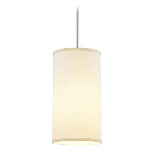 Design Classics Lighting Milo Slim Chrome Mini-Pendant Light with Cylindrical Shade DCL 6542-26 SH9676