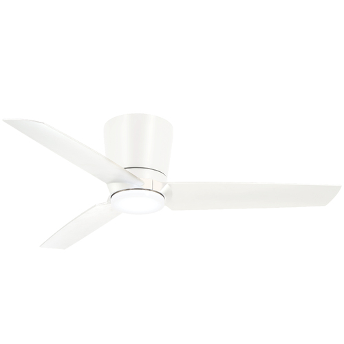 Minka Aire Pure 48-Inch LED Indoor Ceiling Fan in Flat White by Minka Aire F671L-WHF