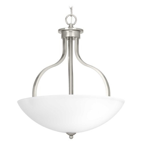 Progress Lighting Laird Brushed Nickel Pendant by Progress Lighting P500071-009