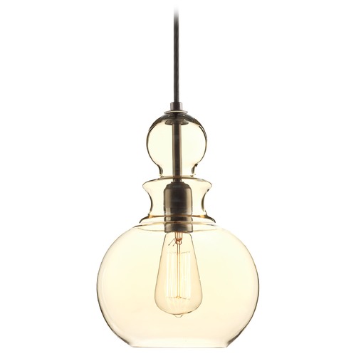 Progress Lighting Staunton Farmhouse Mini Pendant in Bronze by Progress Lighting P5334-20