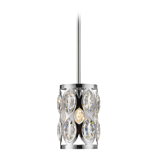 Z-Lite Dealey Chrome Mini Pendant by Z-Lite 6010MP-CH