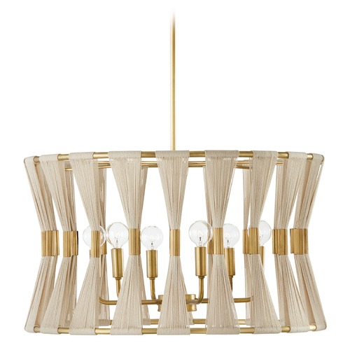 Capital Lighting Bianca 24.50-Inch Pendant in Patinaed Brass by HomePlace by Capital Lighting 341161NP