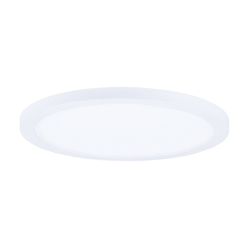 Maxim Lighting Wafer 15-Inch 4000K Round LED Flush Mount in White by Maxim Lighting 58737WTWT
