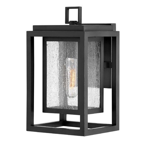 Hinkley Republic 12-Inch Black LED Outdoor Wall Light by Hinkley Lighting 1000BK-LL