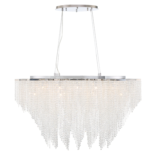 Eurofase Lighting Cohen 18-Light Chandelier in Chrome by Eurofase Lighting 43884-018