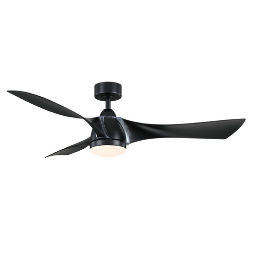 Fanimation Fans Klear Black LED Ceiling Fan with Light by Fanimation Fans FPD6858BL