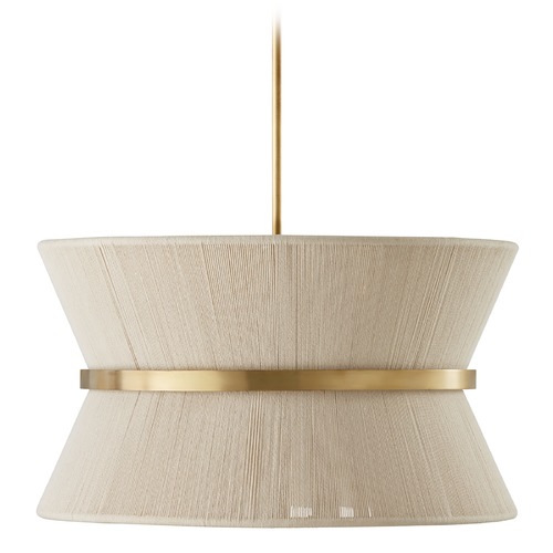 Capital Lighting Cecilia 24.25-Inch Pendant in Patinaed Brass by HomePlace by Capital Lighting 341281NP