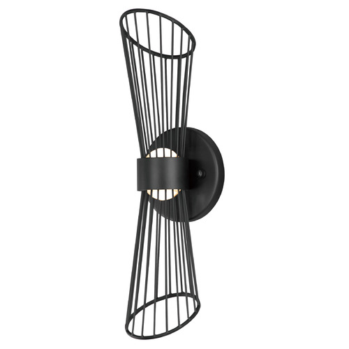 Maxim Lighting Maxim Lighting Zeta Black LED Sconce 24171BK