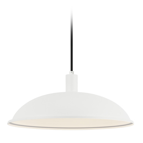 Matteo Lighting Farmley Matte WhitePendant by Matteo Lighting C81911MW