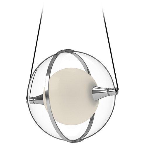 Kuzco Lighting Aries Chrome LED Mini Pendant by Kuzco Lighting PD76708-CH