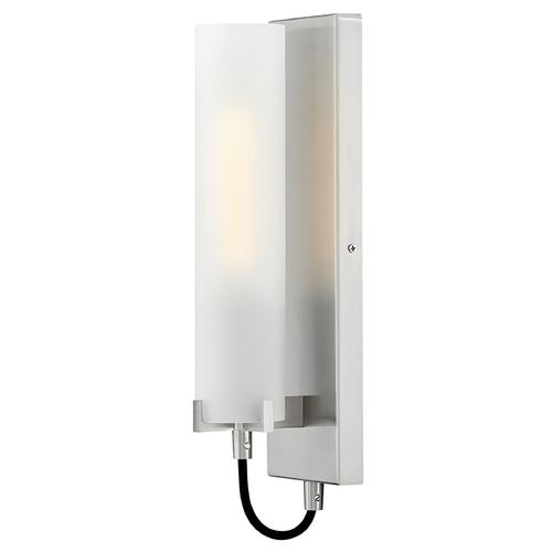 Hinkley Ryden Brushed Nickel LED Sconce by Hinkley Lighting 37850BN-WH
