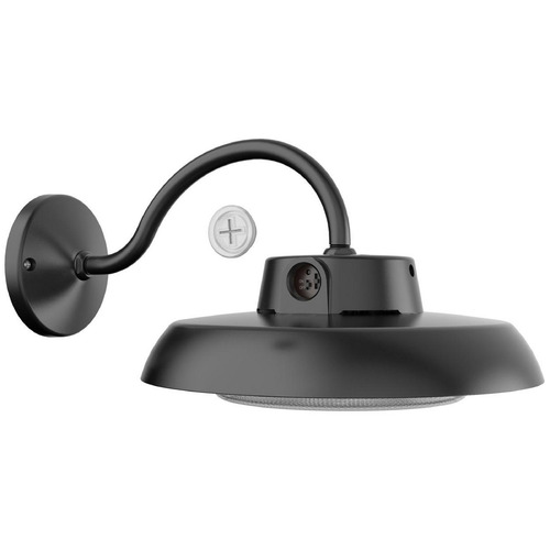 AFX Lighting Afx Lighting Gilbert Black LED Outdoor Wall Light GILW1210LAJENBK