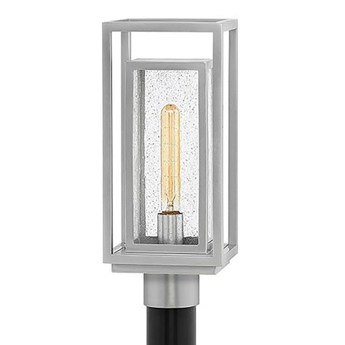 Hinkley Republic Satin Nickel LED Post Light by Hinkley Lighting 1001SI-LL