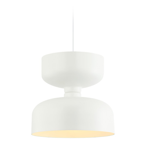 Matteo Lighting Pedestal WhitePendant by Matteo Lighting C71101WH