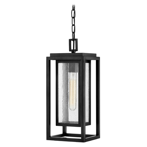 Hinkley Republic Black LED Outdoor Hanging Light by Hinkley Lighting 1002BK-LL