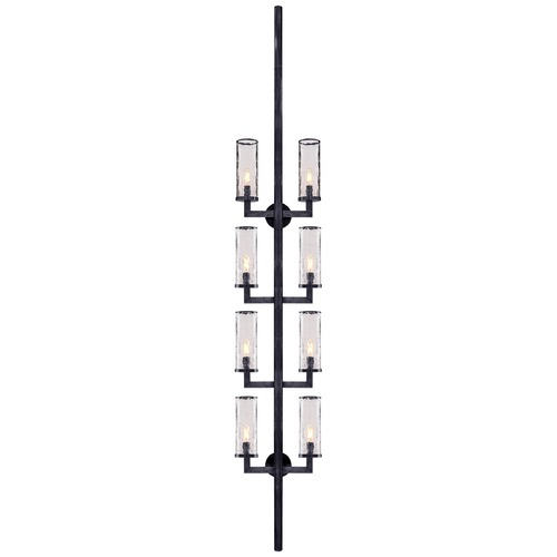 Visual Comfort Signature Collection Kelly Wearstler Liaison Statement Sconce in Bronze by Visual Comfort Signature KW2204BZCRG