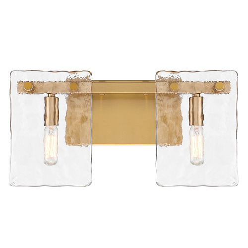 Savoy House Savoy House Lighting Genry Warm Brass Bathroom Light 8-8204-2-322