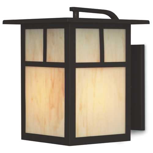 Design Classics Lighting Craftsman Style Outdoor Wall Light in Bronze 10 Inches Tall 393 BZ/HG