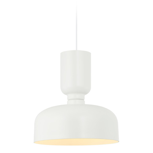 Matteo Lighting Pedestal WhitePendant by Matteo Lighting C71102WH