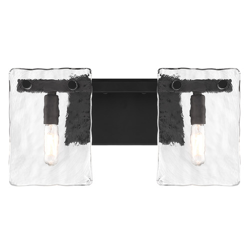 Savoy House Savoy House Lighting Genry Matte Black Bathroom Light 8-8204-2-BK