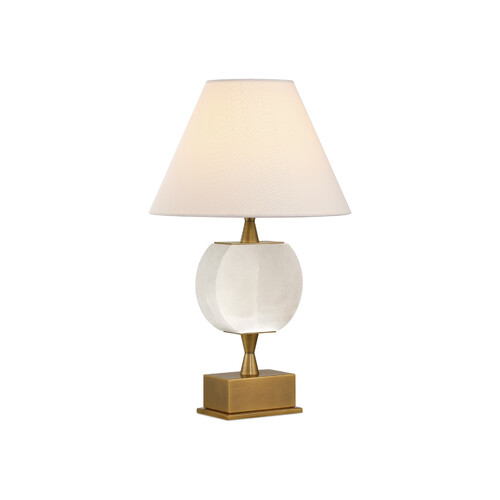 Currey and Company Lighting Meandro Cordless Rechargeable Table Lamp in White by Currey & Company 6700-0022