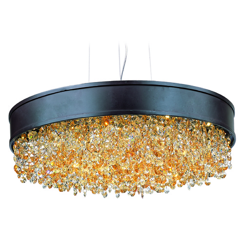 Maxim Lighting Mystic Bronze LED Pendant by Maxim Lighting 39657SHBZ