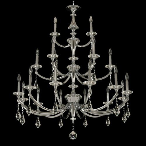 Allegri Lighting Allegri Crystal Floridia Chrome Crystal Chandelier 012174-010-FR001