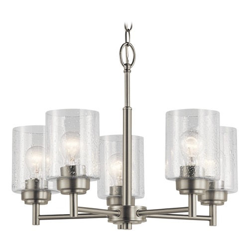 Kichler Lighting Winslow 19.75-Inch Chandelier in Satin Nickel by Kichler Lighting 44030NI