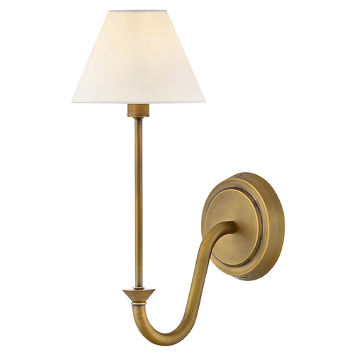 Hinkley Greta Heritage Brass LED Sconce by Hinkley Lighting 45160HB