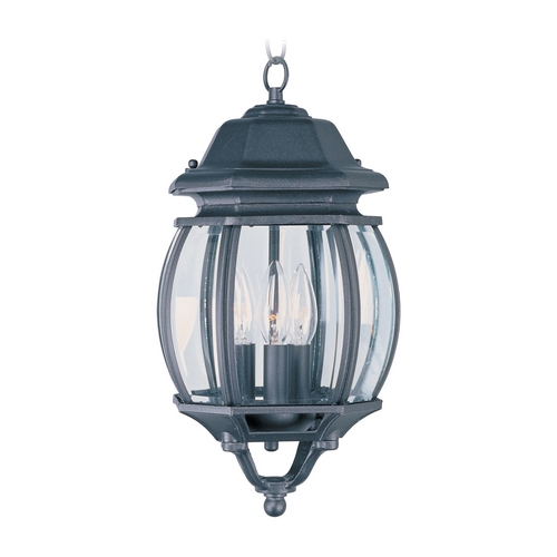Maxim Lighting Crown Hill Black Outdoor Hanging Light by Maxim Lighting 1036BK