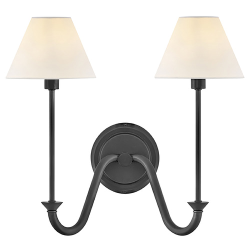 Hinkley Greta Blackened Brass LED Sconce by Hinkley Lighting 45162BLB