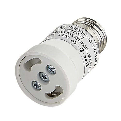 Recesso Lighting by Dolan Designs Recesso GU24 LED Medium Base Socket Adapter MOD-RISER