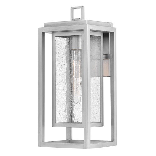 Hinkley Republic 16-Inch Satin Nickel LED Outdoor Wall Light by Hinkley Lighting 1004SI-LL
