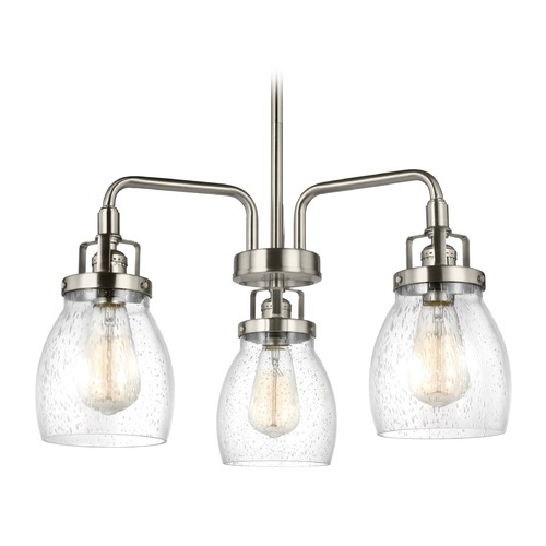 Generation Lighting Belton Chandelier in Brushed Nickel by Generation Lighting 3114503-962