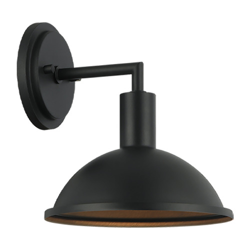 Matteo Lighting Farmley Matte Black Sconce by Matteo Lighting W81901MB
