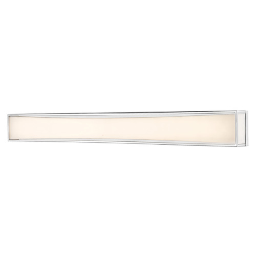 Z-Lite Baden Chrome LED Vertical Bathroom Light by Z-Lite 1933-46CH-LED