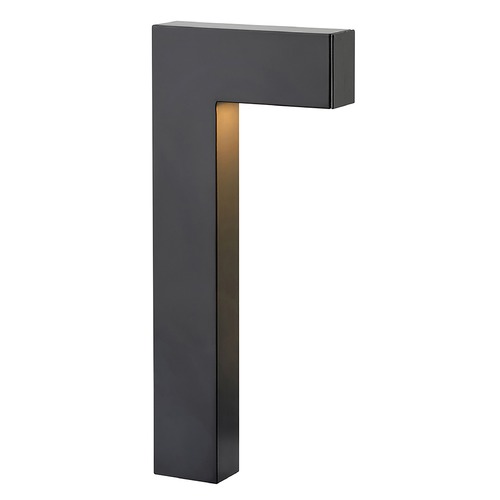 Hinkley Atlantis Small LED Path Light in Satin Black by Hinkley Lighting 15014SK-LL