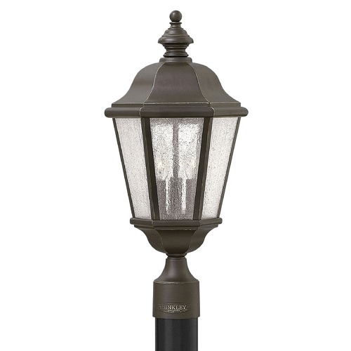 Hinkley Oil Rubbed Bronze LED Post Light 3 Lt 21.25 Inches Tall by Hinkley Lighting 1671OZ-LL