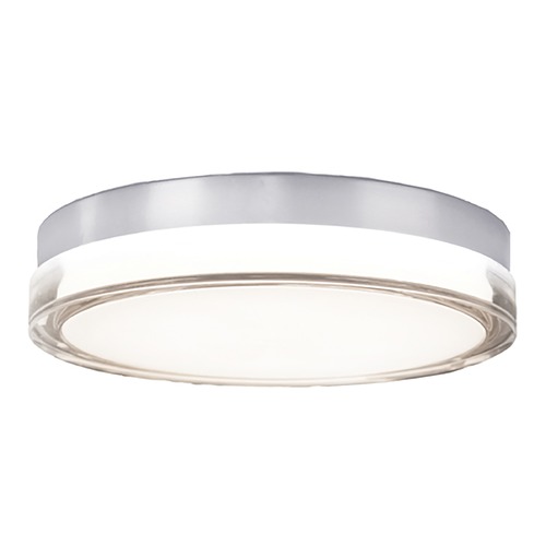 Modern Forms by WAC Lighting Pi 8.88-Inch LED Outdoor Flush Mount in Stainless Steel 3500K by Modern Forms FM-W44809-35-SS