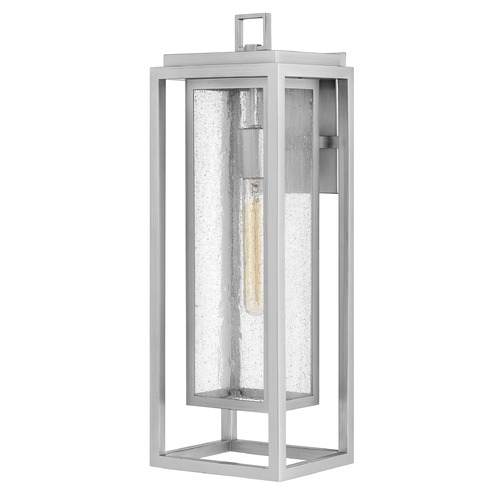 Hinkley Republic 20-Inch Satin Nickel LED Outdoor Wall Light by Hinkley Lighting 1005SI-LL