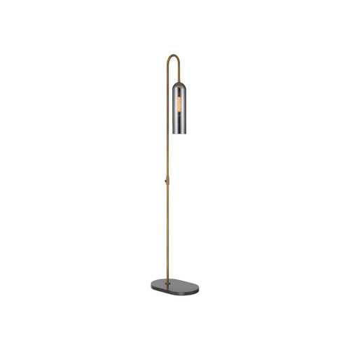 Currey and Company Lighting Severn Floor Lamp in Antique Brass by Currey & Company Lighting 8000-0170